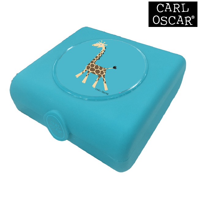 Võileivakarp Carl Oscar Sandwich Box Blue Giraffe