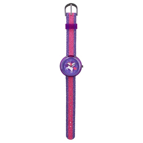 Laste käekell Pret Kids Time Unicorn Purple