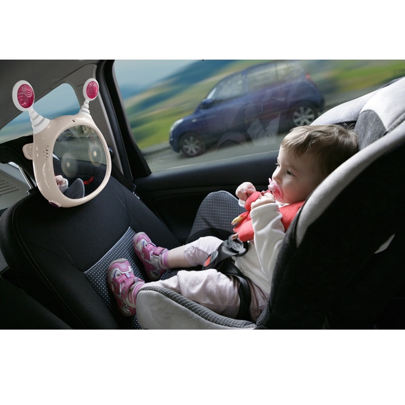 Beebipeegel autosse - Benbat Oly Active Baby Car Mirror Beige