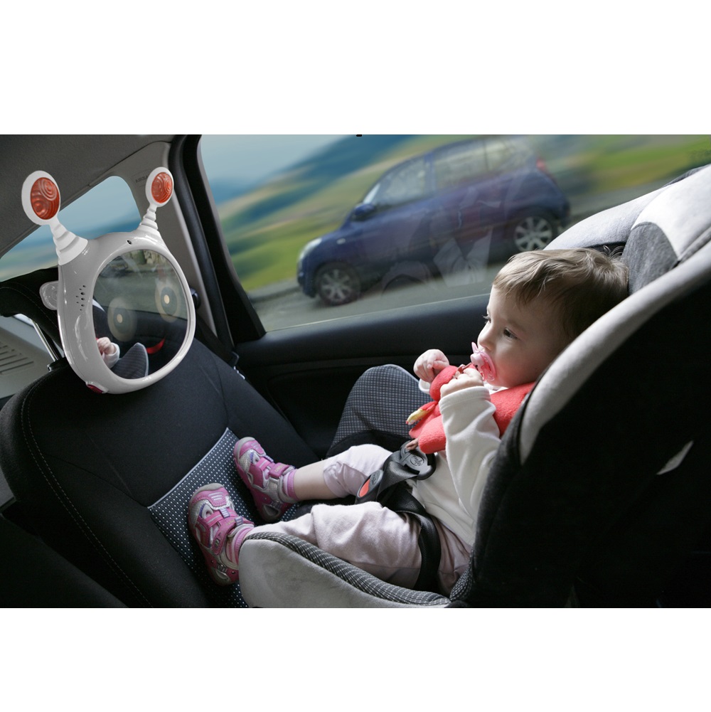 Beebipeegel autosse - Benbat Oly Active Baby Car Mirror Grey