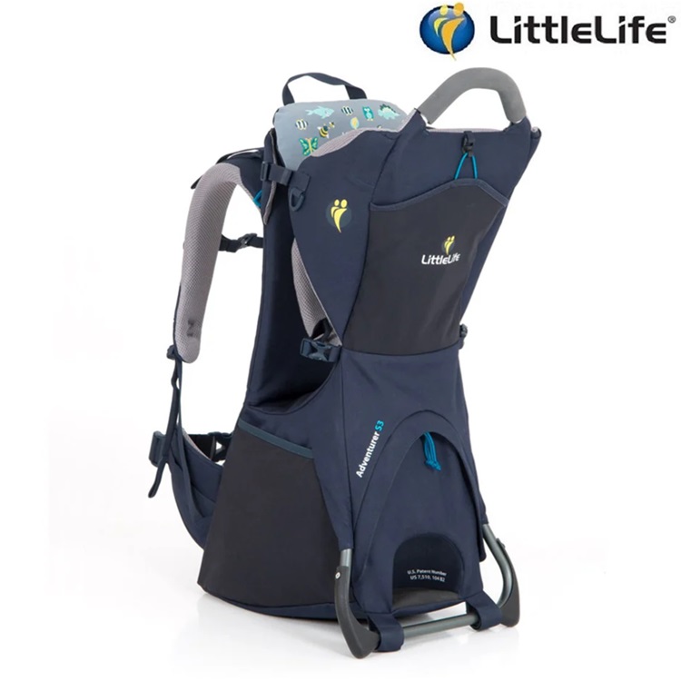 Lapsekandekott - LittleLife Adventurer S3  Sinine