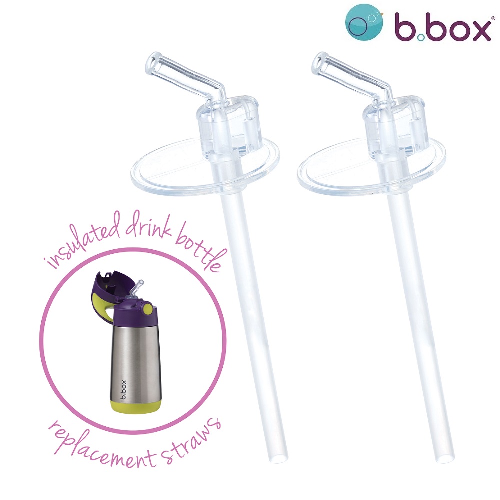 Replacement straws B.box Insulated Drink Bottle