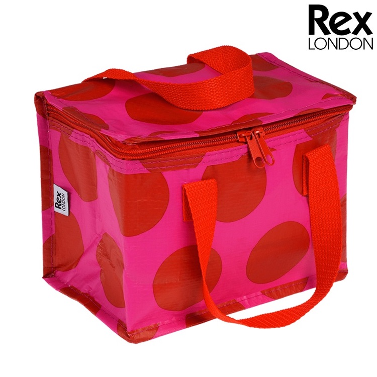 Rex London Termokott - Spotlight Red on Pink