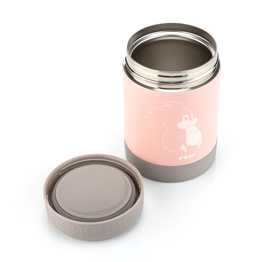 Laste toidutermos Reer ColourDesign Light Pink