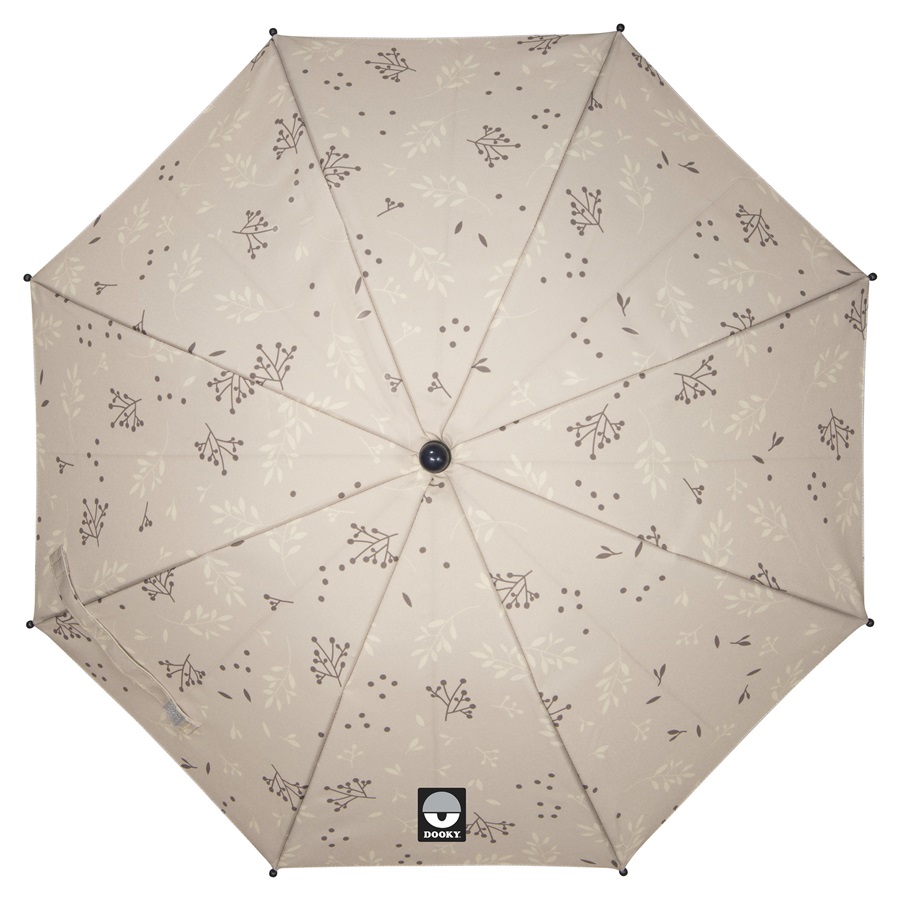 Dooky Päikesevari Vankrile - Buggy Parasol Umbrella Romantic Leaves Beige