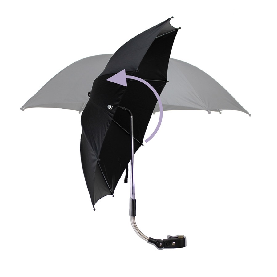 Dooky Päikesevari Vankrile - Buggy Parasol Umbrella Black