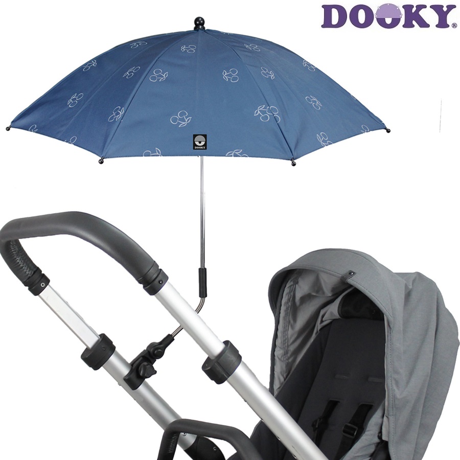 Dooky Päikesevari Vankrile - Buggy Parasol Umbrella Blue Cherry
