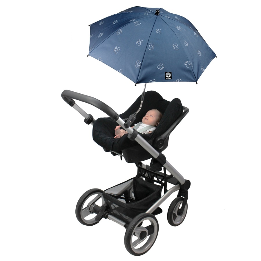 Dooky Päikesevari Vankrile - Buggy Parasol Umbrella Blue Cherry