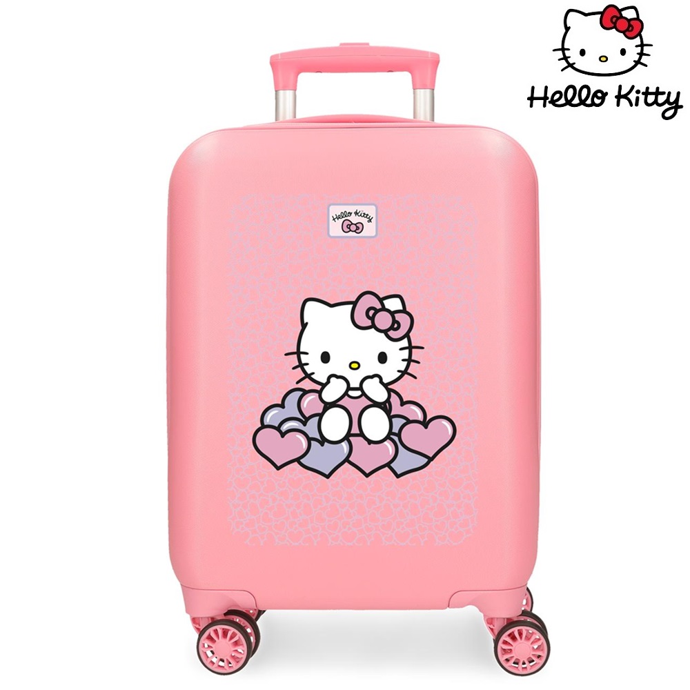 Laste Kohver - Hello Kitty Hearts & Dots