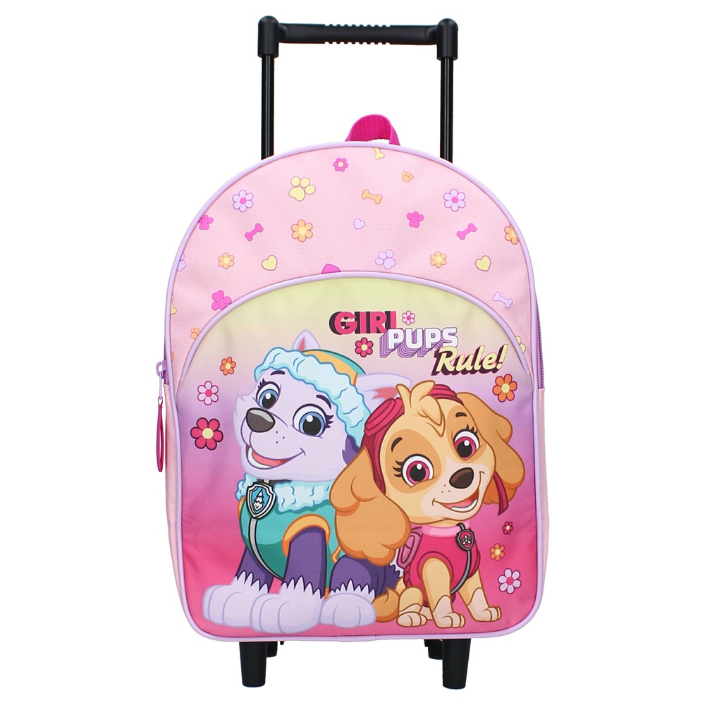 Laste kohver Paw Patrol Girl Pups Rule Trolley Backpack