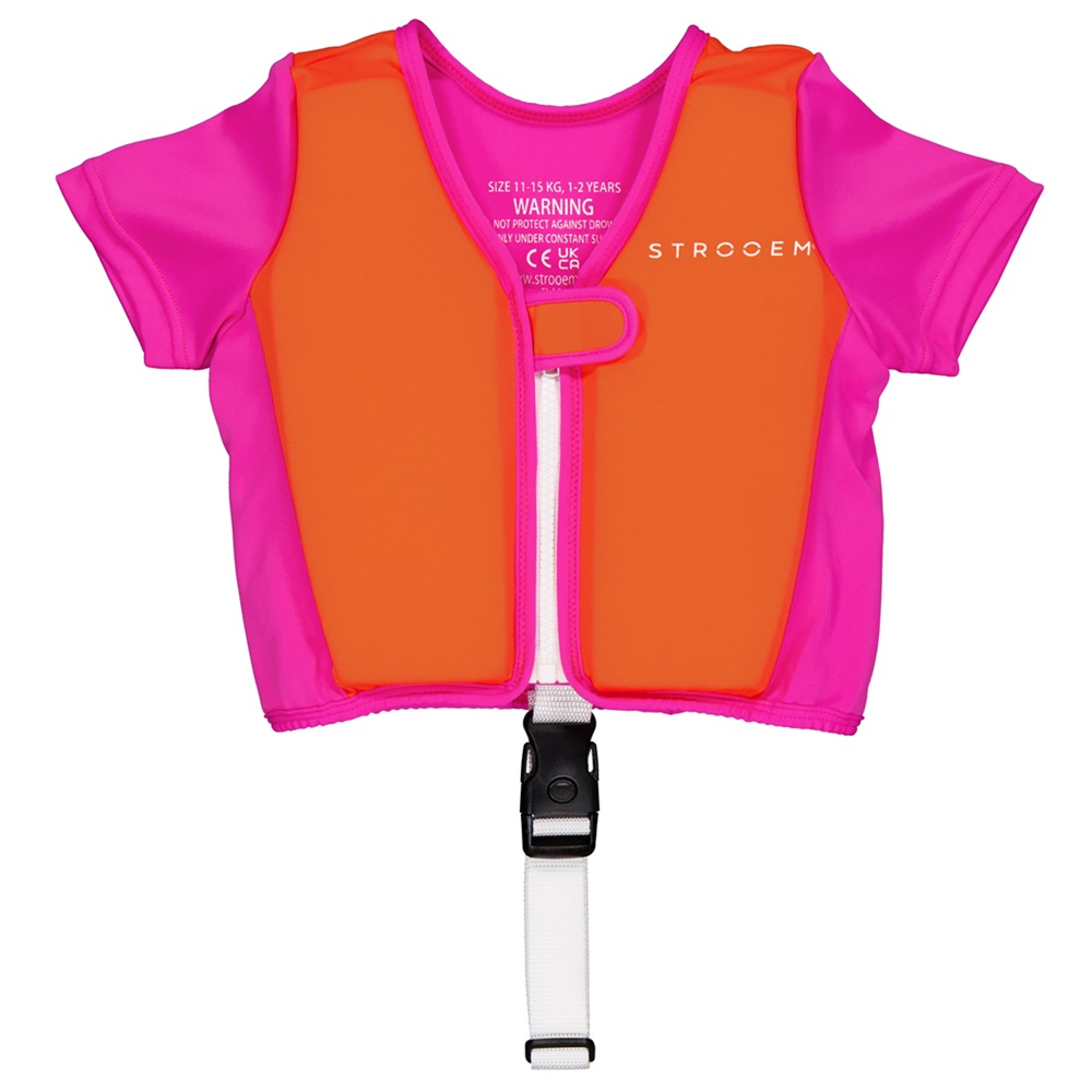 Strooem Laste Ujumisvest - Orange Pink