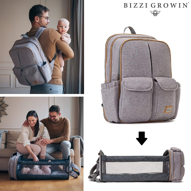 Reisivoodi & Beebitarvete Kott - Bizzi Growin RucPod Windsor Grey