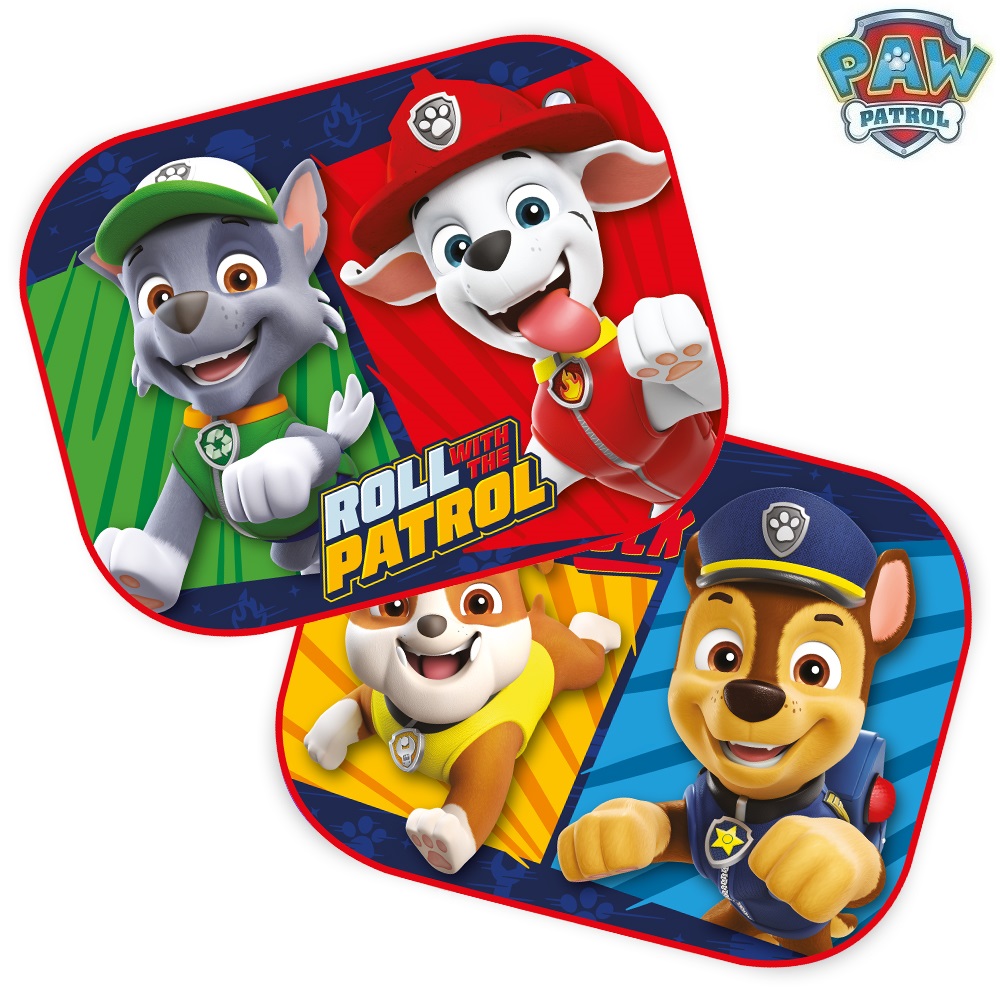 Päikesesirmid autosse Paw Patrol Roll With The Patrol