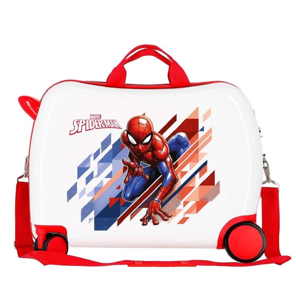 Laste reisikohver Spiderman Marvel White