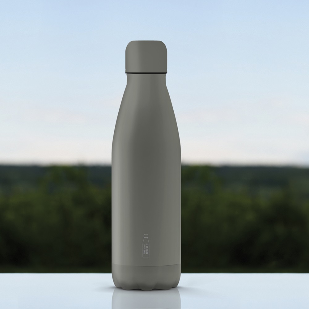 Laste termospudel ja joogitermos The Steel Bottle Steel Grey